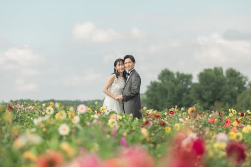 チャペルの次はフラワーランドへ