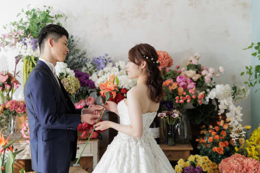 ここがお花屋さんだとして