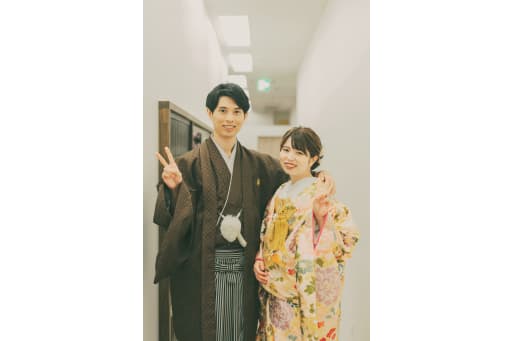 和装にお着替え