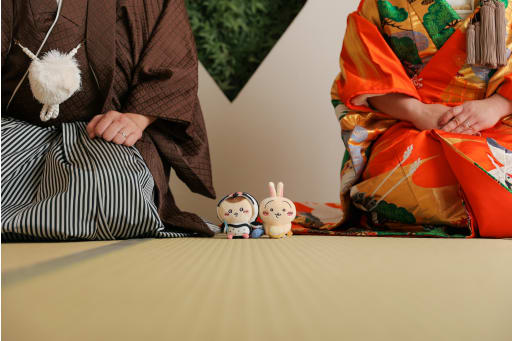 小物と一緒に