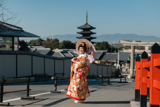 ご新婦様ソロ写真。