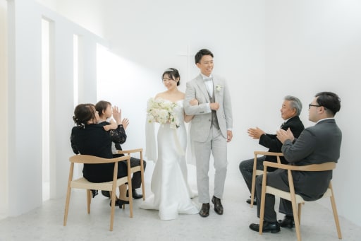 ご家族様に見守られて