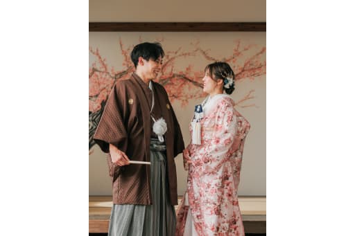 ふと緩む、お二人の時間