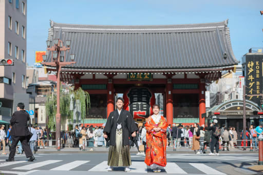 浅草巡りロケーション
