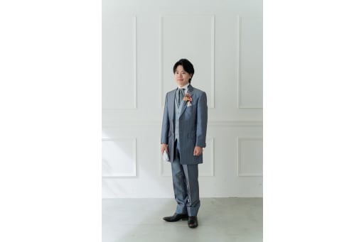 新郎様のソロカット