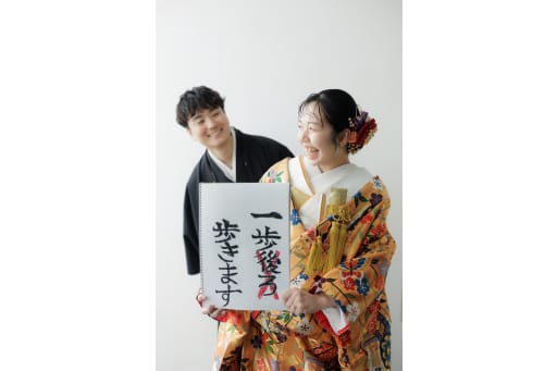 一歩前を歩きます！