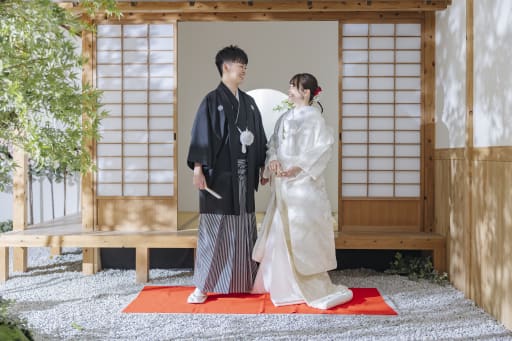 晴れの日、並んで二人で。