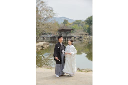 向き合って