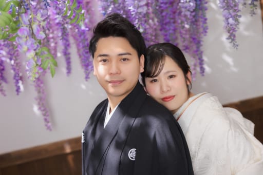 くっついて