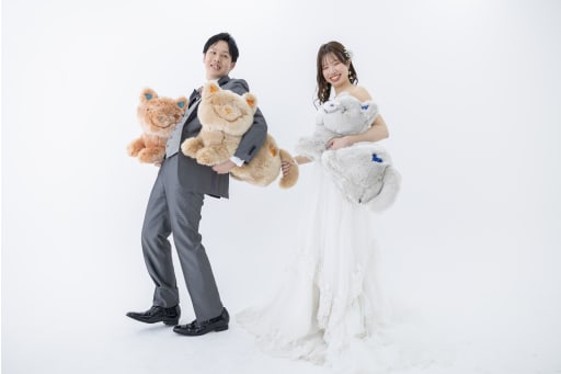 お持ち込みのぬいぐるみと