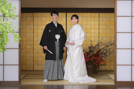 白無垢へチェンジ