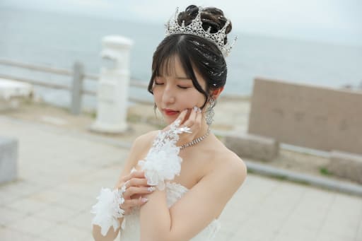 新婦様ソロショット 