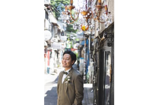 新郎様ソロカット