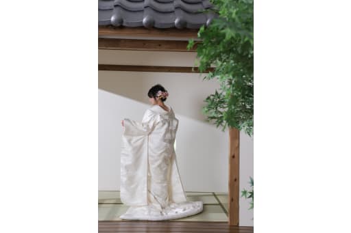 後ろ姿も残しておくと思い出になります。