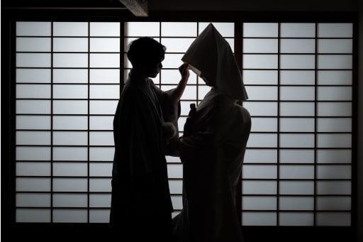 シルエットのお写真