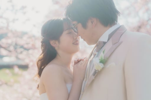 お顔を近づけて