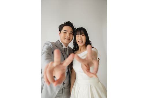 家族とお子様とも残すウェディングフォト