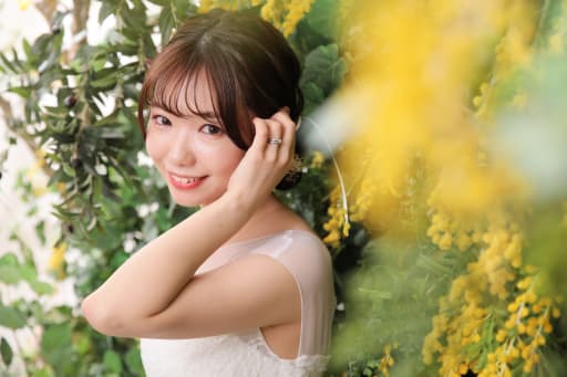 またまた新婦様のソロカット＾＾＊