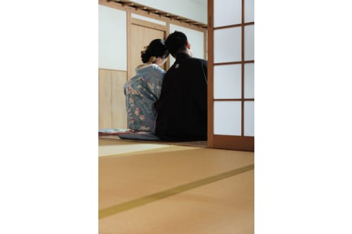 後ろ姿
