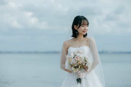 ご新婦様のソロショット