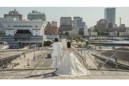 横浜の街並み