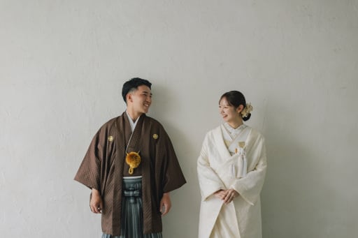 見つめ合うお二人