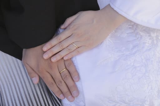 指輪のショット。