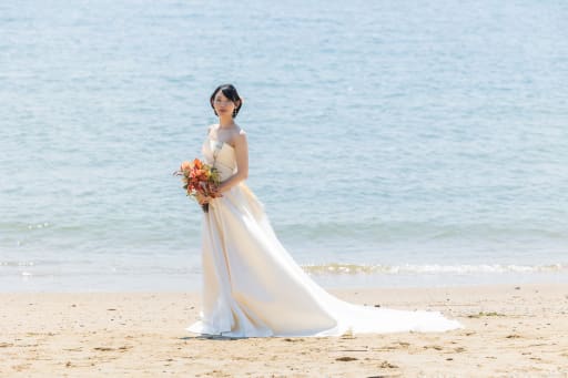 新婦様ソロショット