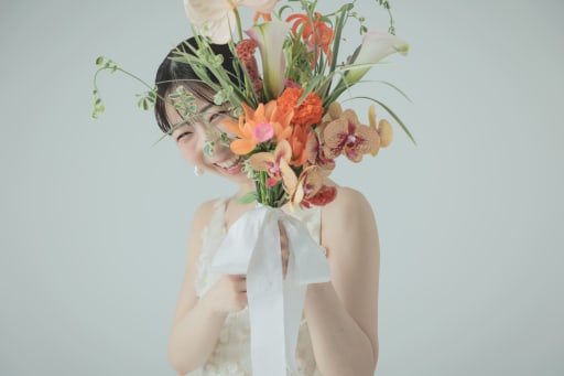 ブーケを使って