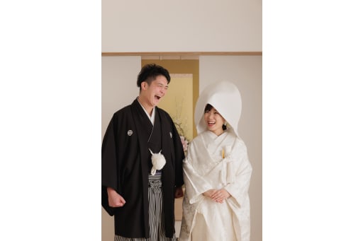 お茶室で