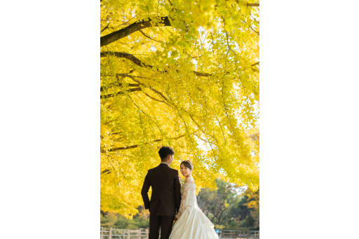 振り返りショット