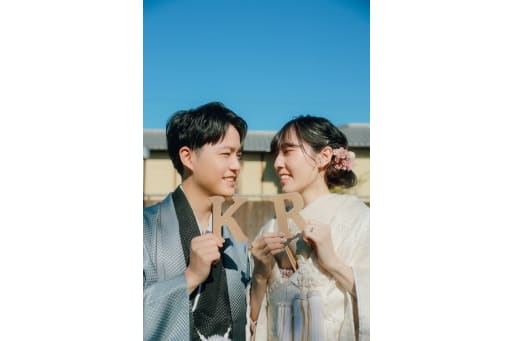 ラストはお持ちいただいたイニシャルブロックが活躍♪