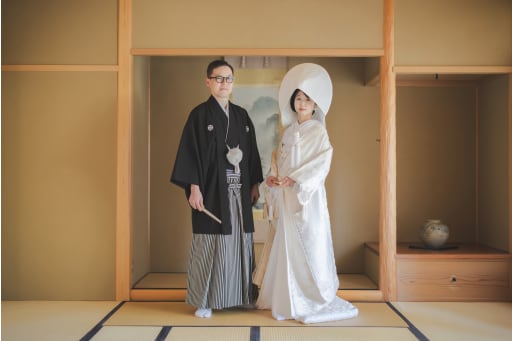 和装の美しさが映える一枚