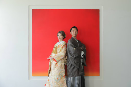 和装でしっとり。