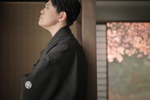 新郎様ソロショット