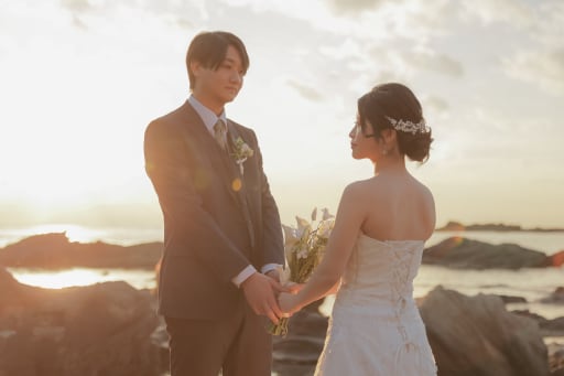 とても綺麗な夕日