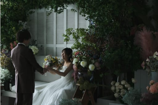 ブーケをプレゼント！