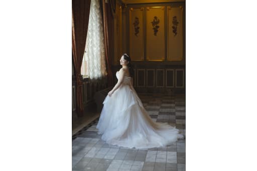 後ろ姿までばっちり  