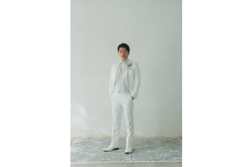 新郎様のソロカット