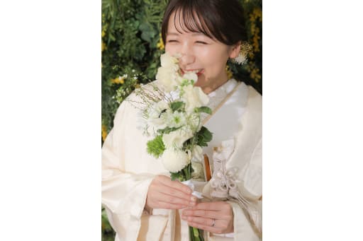 新婦さんのソロショット