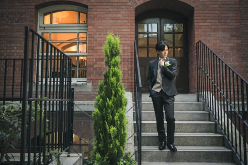 ご新郎様のソロ写真