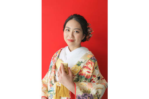 新婦さんソロショット