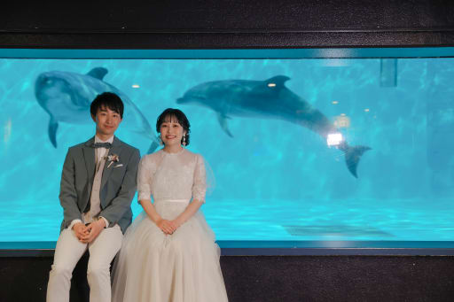 イルカと一緒に♪