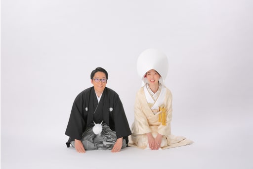 2着目は白無垢で