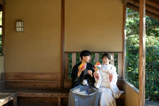 遊びながら