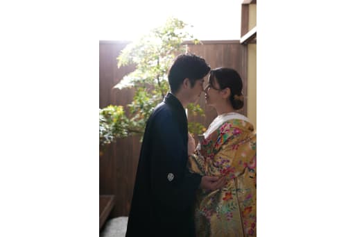 お着物姿のお二人♪