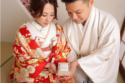 ケースに入れて