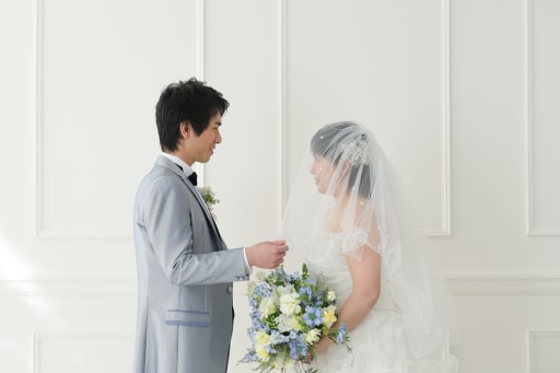 ベールアップもしちゃいます！