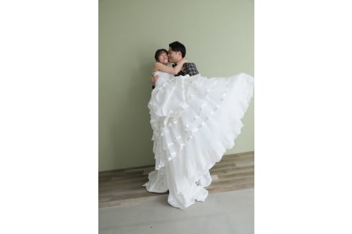 最後はとびっきり幸せな顔で