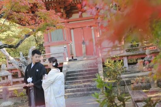 紅葉と